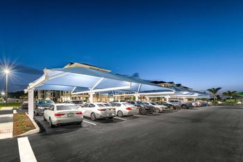On-site covered parking